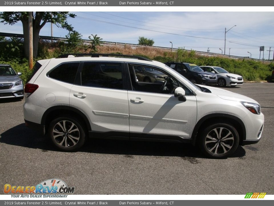 2019 Subaru Forester 2.5i Limited Crystal White Pearl / Black Photo #4