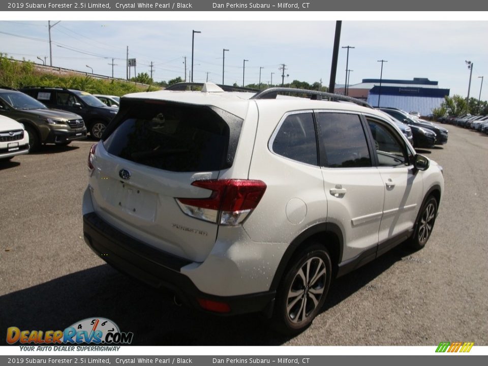 2019 Subaru Forester 2.5i Limited Crystal White Pearl / Black Photo #5