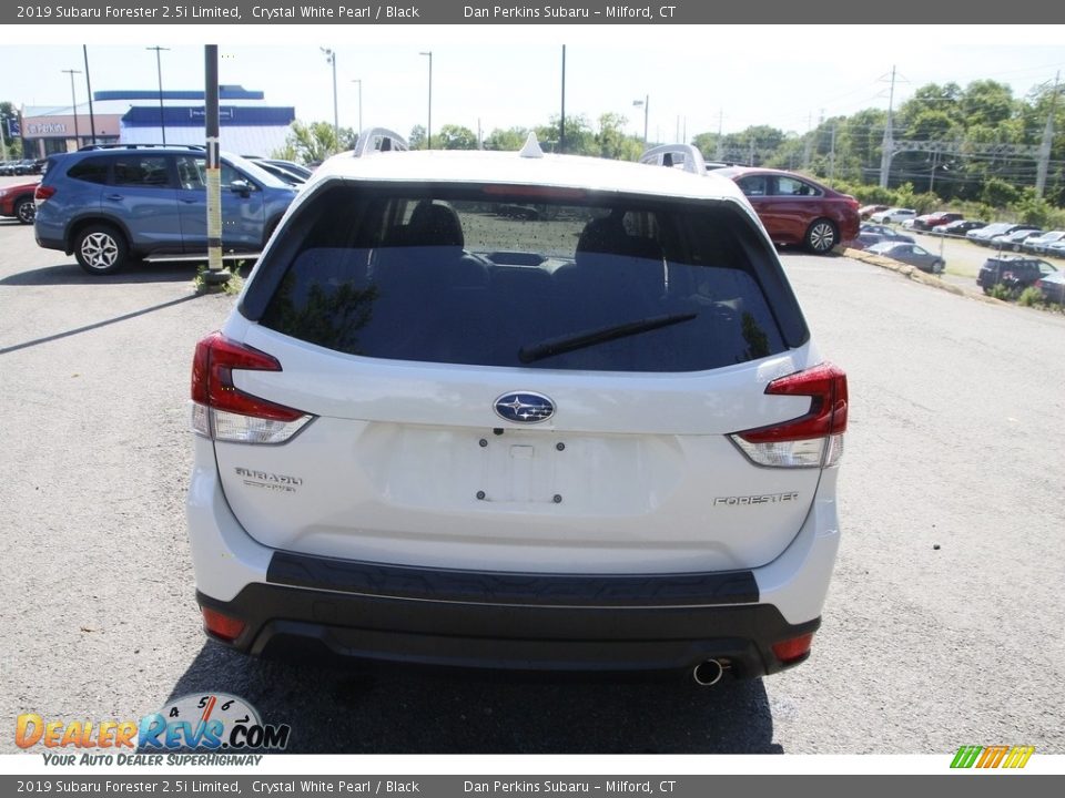 2019 Subaru Forester 2.5i Limited Crystal White Pearl / Black Photo #6