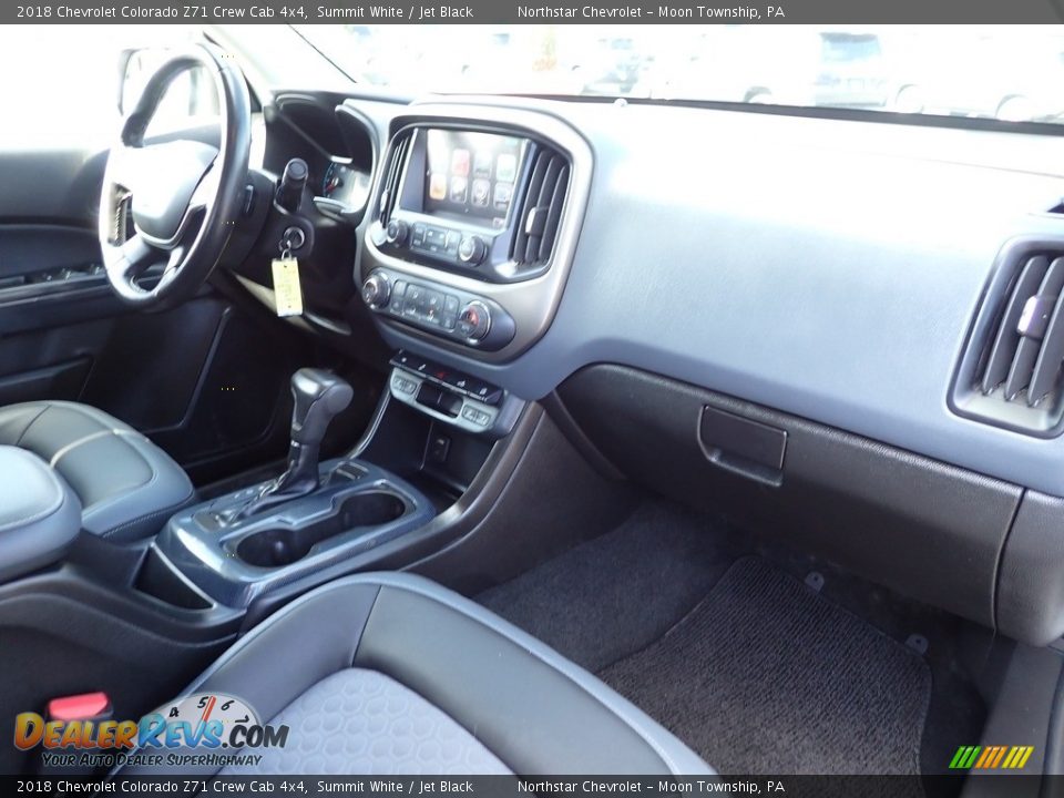 2018 Chevrolet Colorado Z71 Crew Cab 4x4 Summit White / Jet Black Photo #15