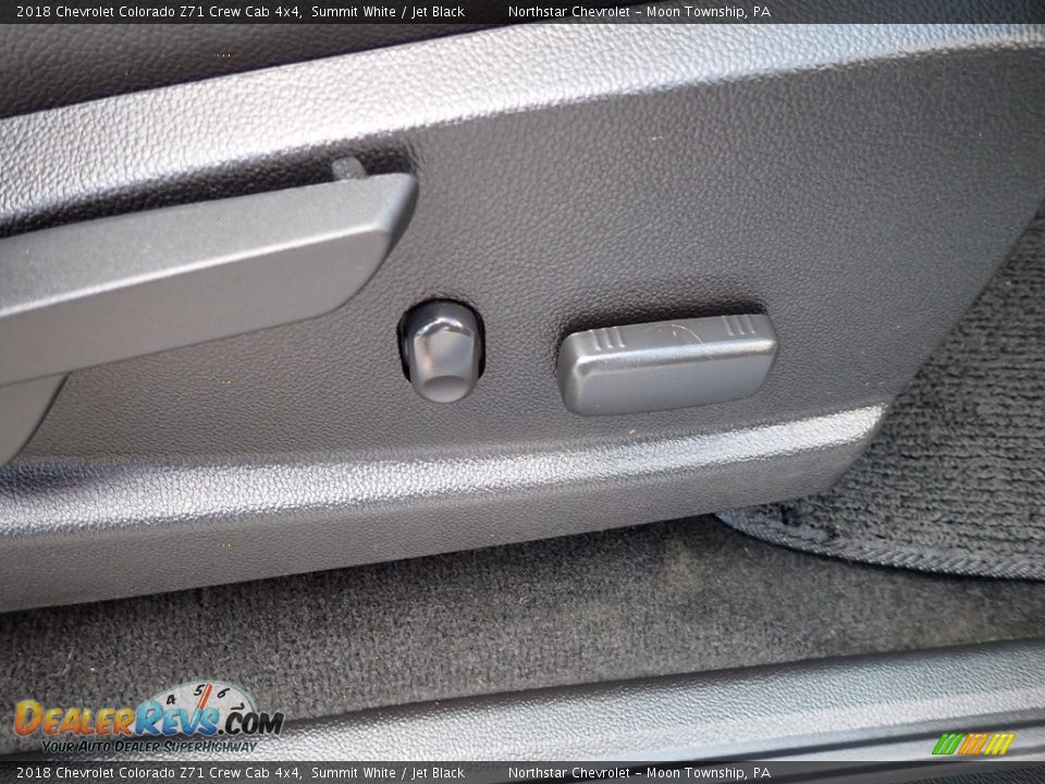 2018 Chevrolet Colorado Z71 Crew Cab 4x4 Summit White / Jet Black Photo #16