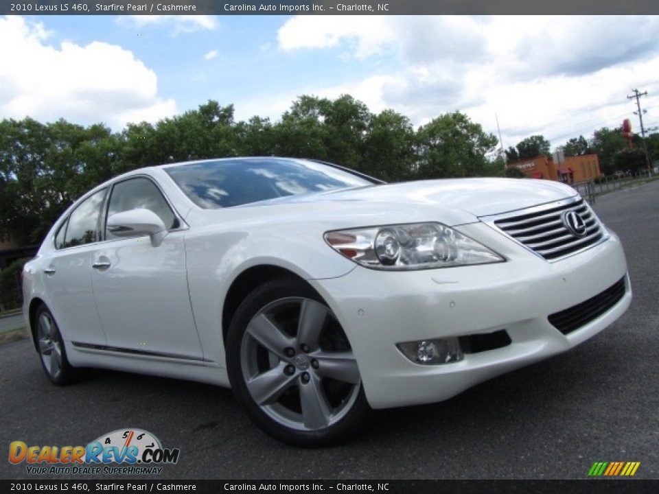 2010 Lexus LS 460 Starfire Pearl / Cashmere Photo #1