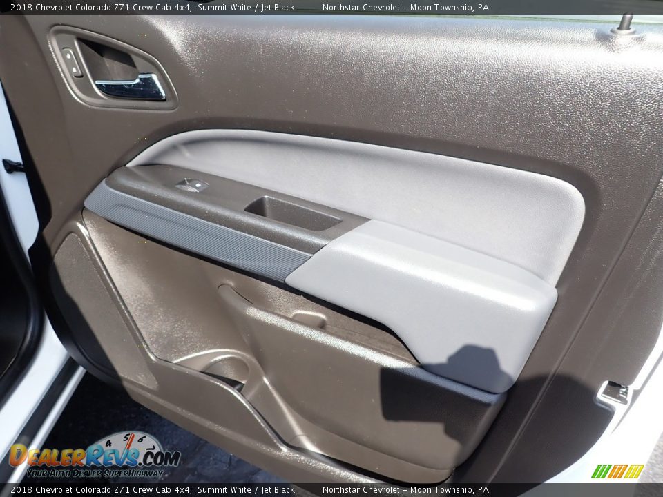 2018 Chevrolet Colorado Z71 Crew Cab 4x4 Summit White / Jet Black Photo #17