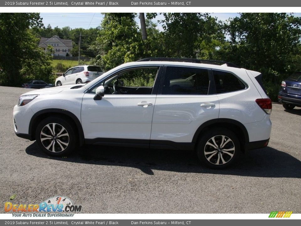 2019 Subaru Forester 2.5i Limited Crystal White Pearl / Black Photo #8