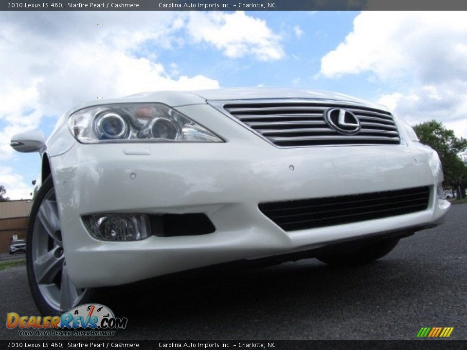 2010 Lexus LS 460 Starfire Pearl / Cashmere Photo #2