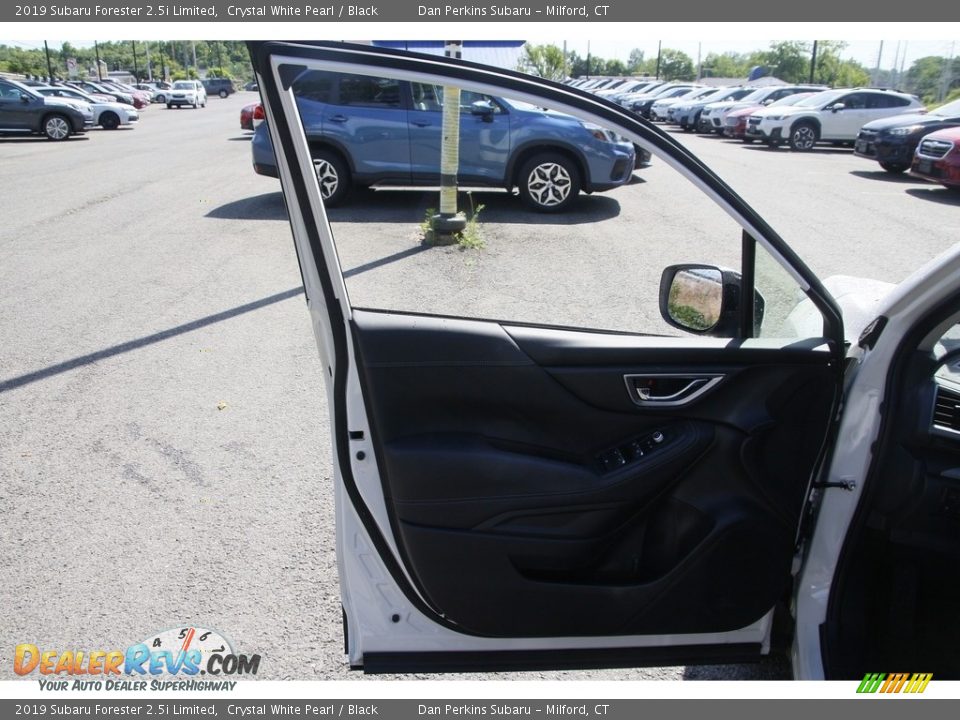 2019 Subaru Forester 2.5i Limited Crystal White Pearl / Black Photo #9