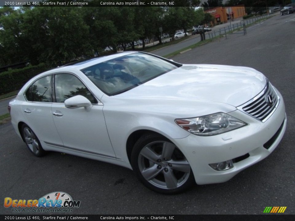 2010 Lexus LS 460 Starfire Pearl / Cashmere Photo #3