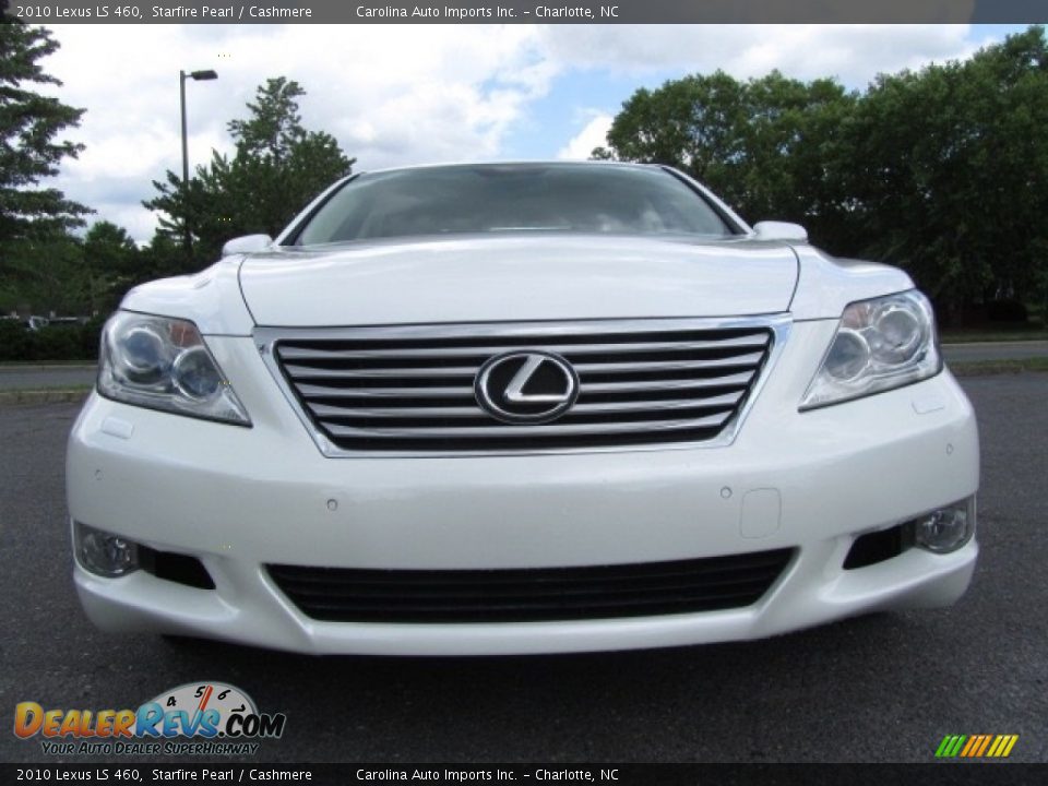 2010 Lexus LS 460 Starfire Pearl / Cashmere Photo #4