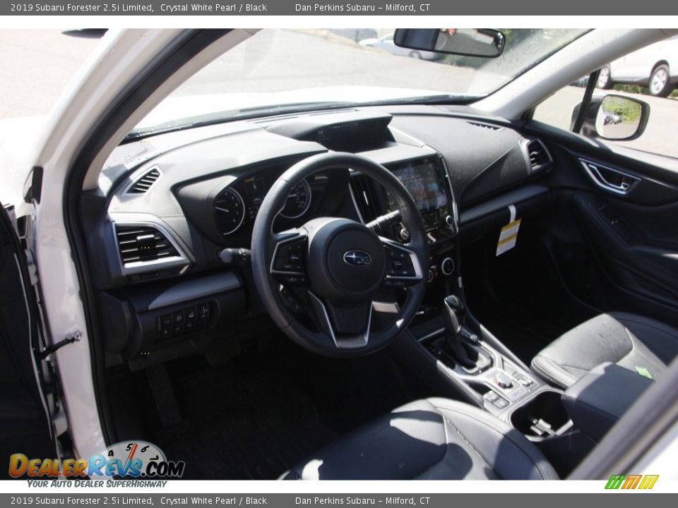 2019 Subaru Forester 2.5i Limited Crystal White Pearl / Black Photo #10