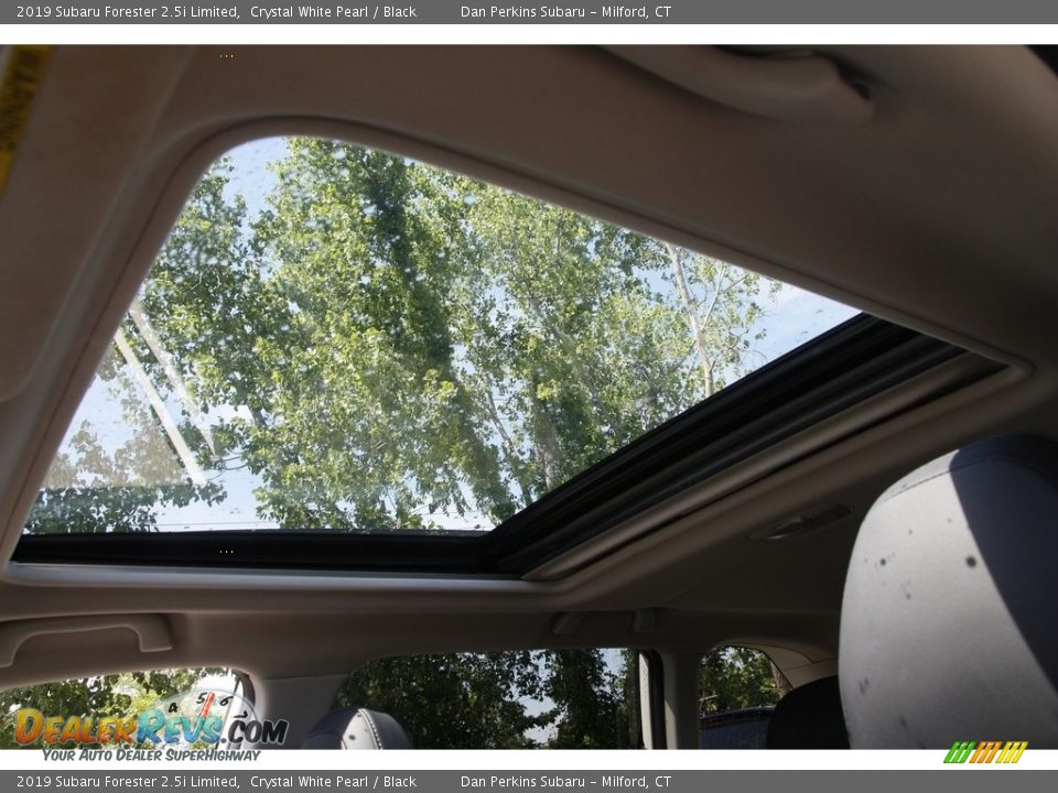 2019 Subaru Forester 2.5i Limited Crystal White Pearl / Black Photo #11