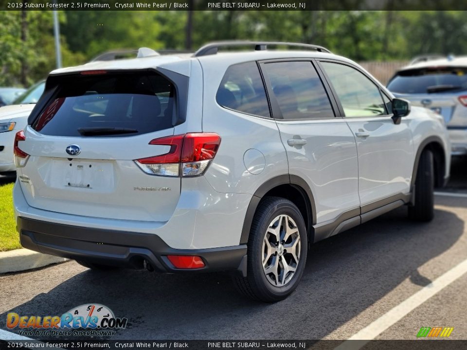 2019 Subaru Forester 2.5i Premium Crystal White Pearl / Black Photo #2