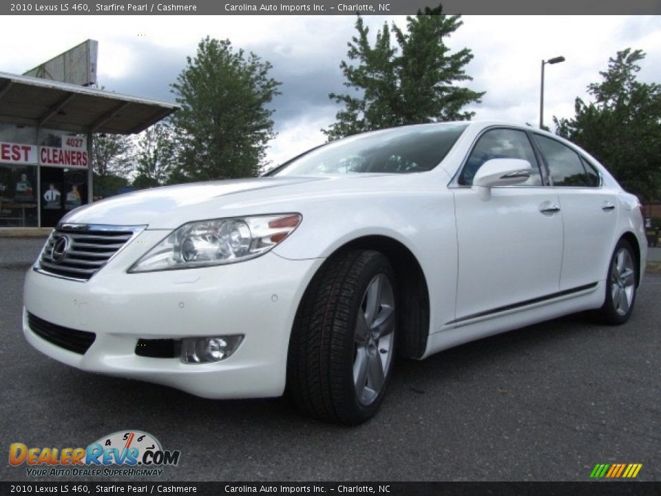 2010 Lexus LS 460 Starfire Pearl / Cashmere Photo #6