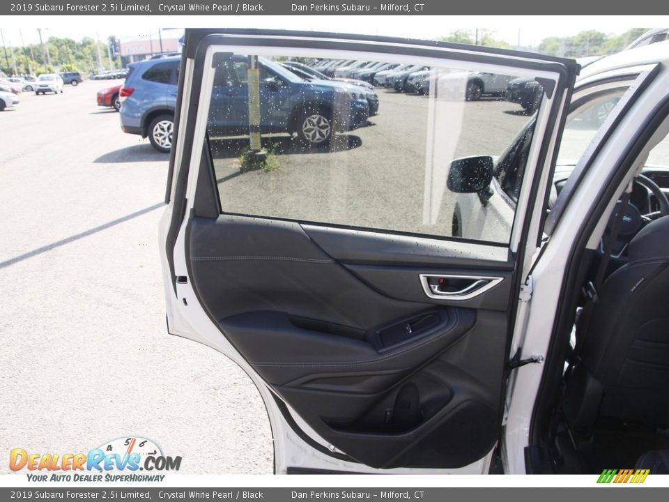 2019 Subaru Forester 2.5i Limited Crystal White Pearl / Black Photo #12