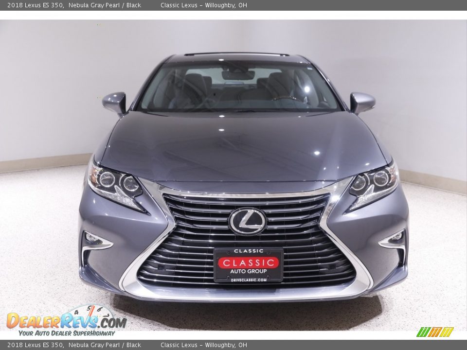 2018 Lexus ES 350 Nebula Gray Pearl / Black Photo #2