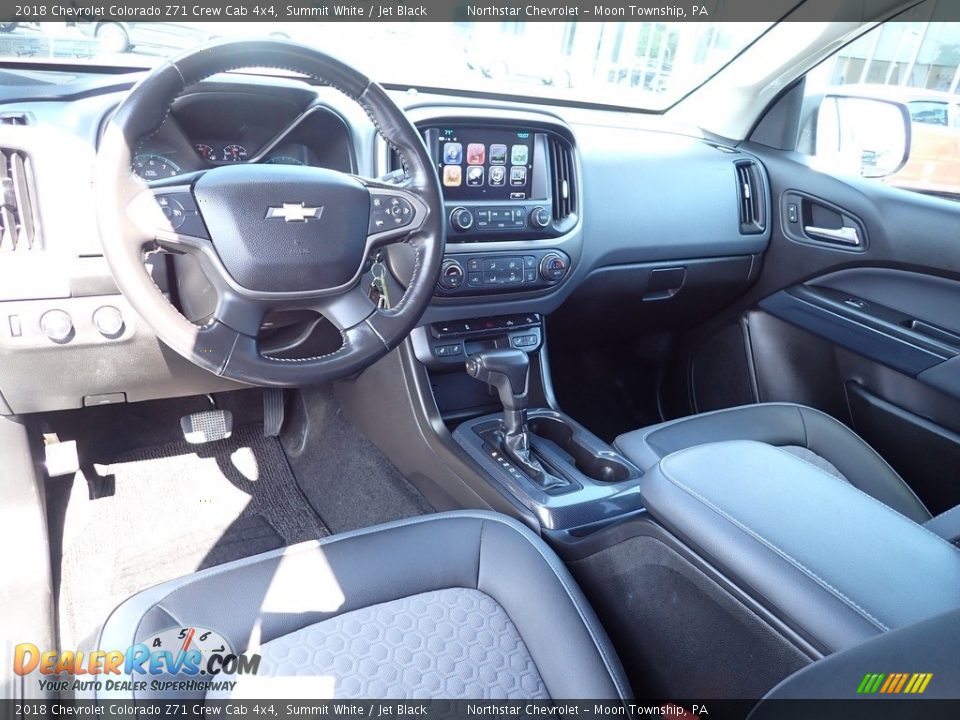 2018 Chevrolet Colorado Z71 Crew Cab 4x4 Summit White / Jet Black Photo #22