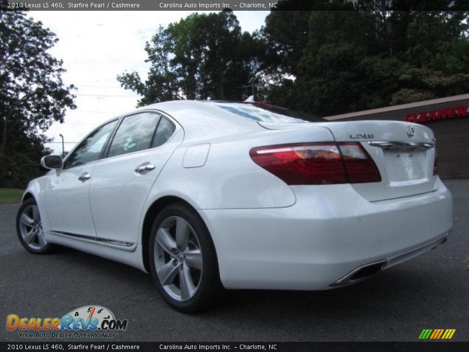 2010 Lexus LS 460 Starfire Pearl / Cashmere Photo #8