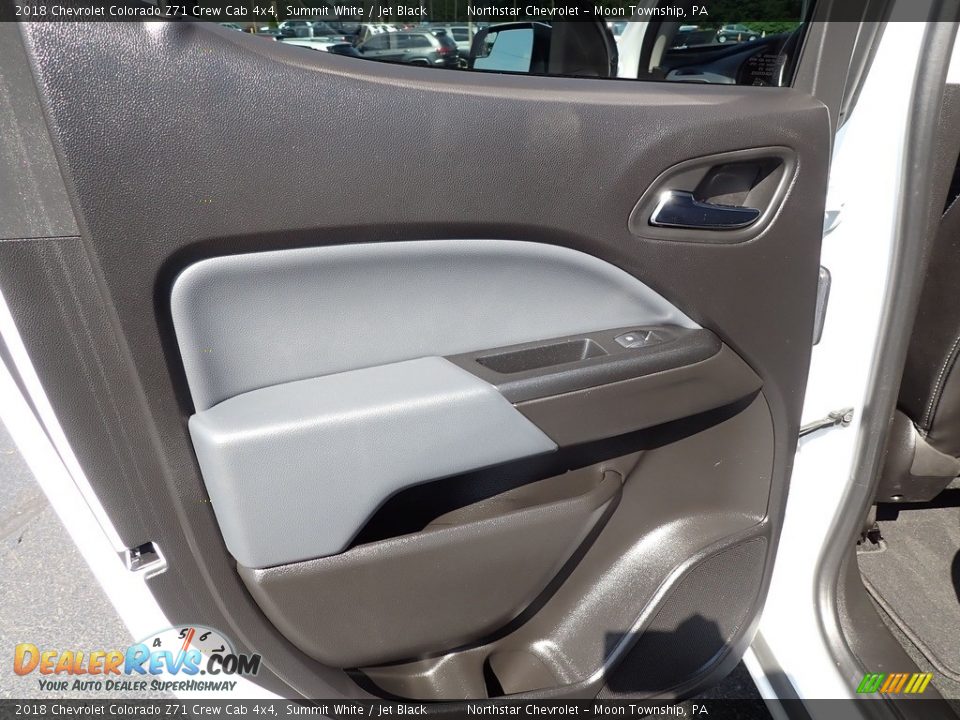 2018 Chevrolet Colorado Z71 Crew Cab 4x4 Summit White / Jet Black Photo #23