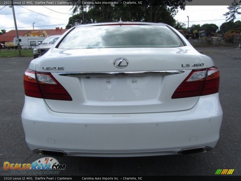 2010 Lexus LS 460 Starfire Pearl / Cashmere Photo #9