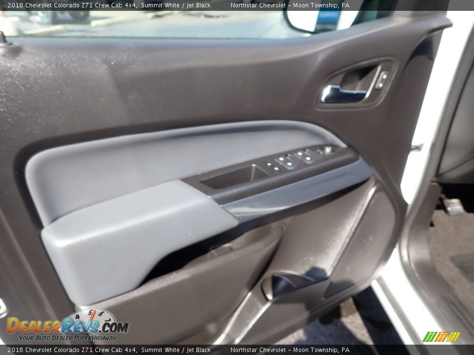 2018 Chevrolet Colorado Z71 Crew Cab 4x4 Summit White / Jet Black Photo #24