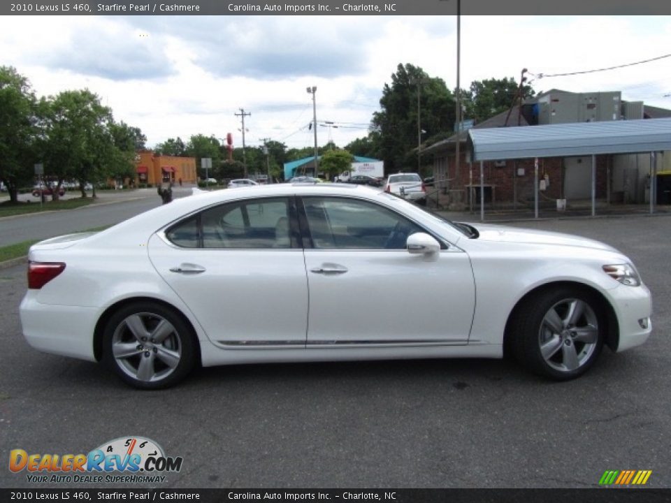 2010 Lexus LS 460 Starfire Pearl / Cashmere Photo #11