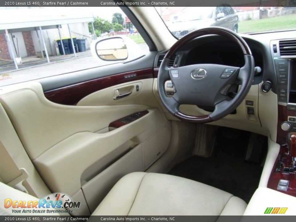 2010 Lexus LS 460 Starfire Pearl / Cashmere Photo #12