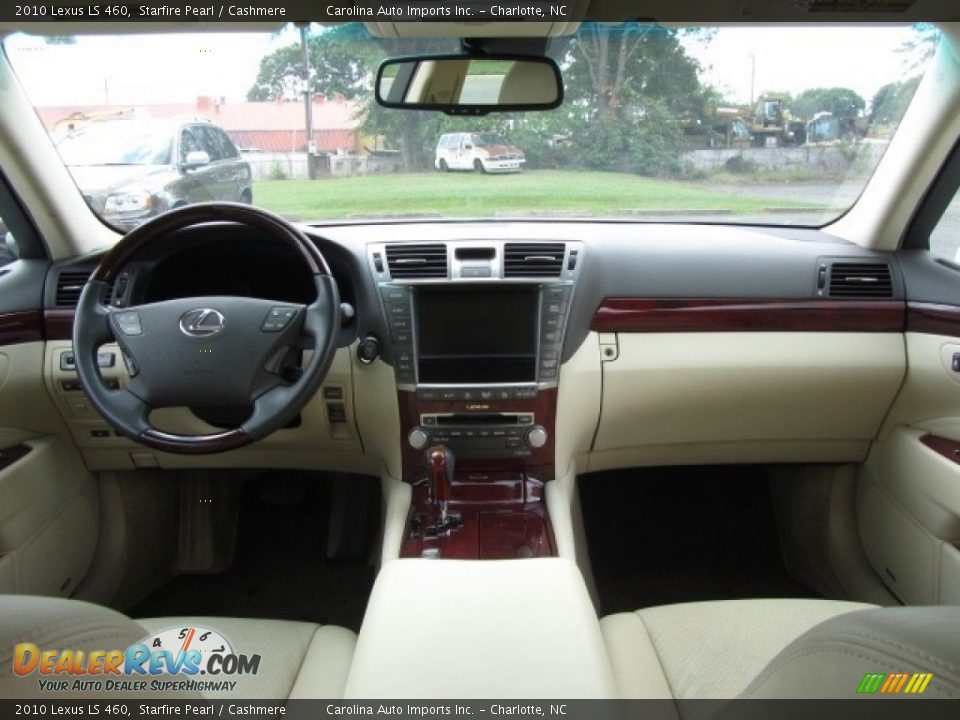 2010 Lexus LS 460 Starfire Pearl / Cashmere Photo #13