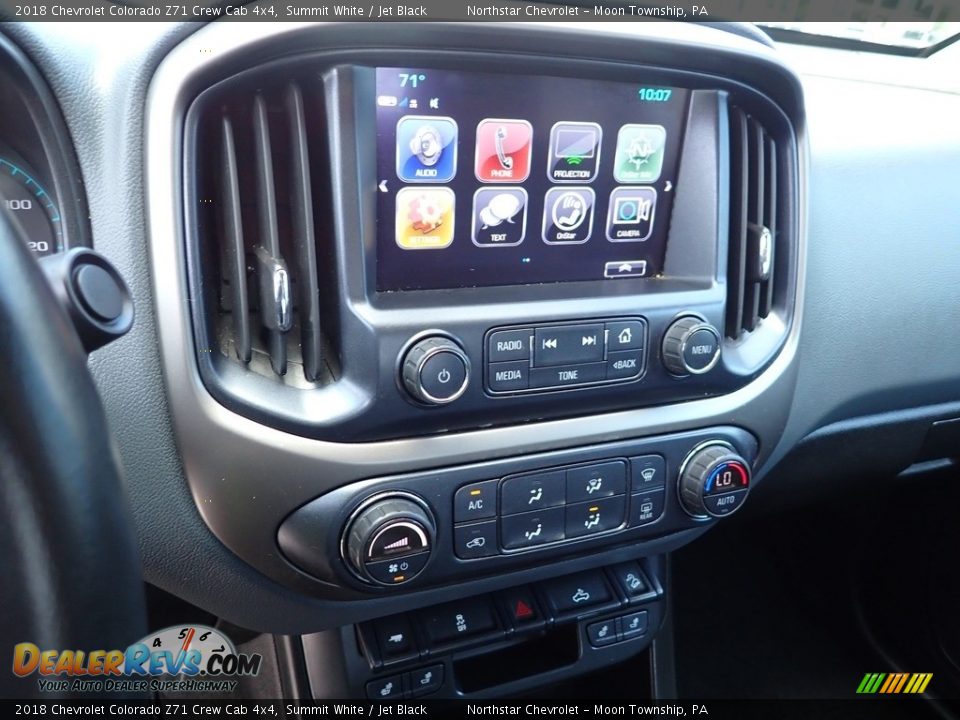 2018 Chevrolet Colorado Z71 Crew Cab 4x4 Summit White / Jet Black Photo #27
