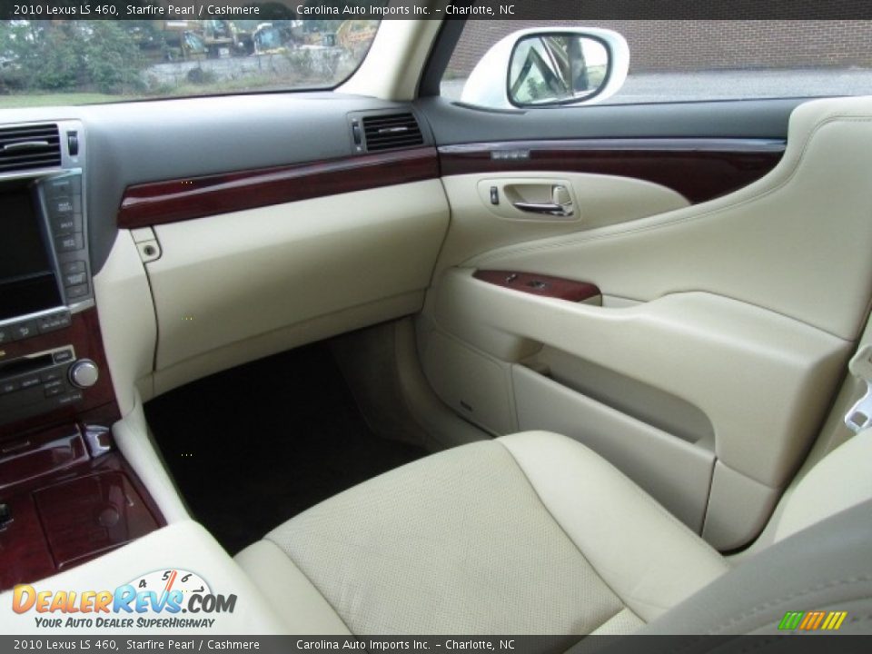 2010 Lexus LS 460 Starfire Pearl / Cashmere Photo #14