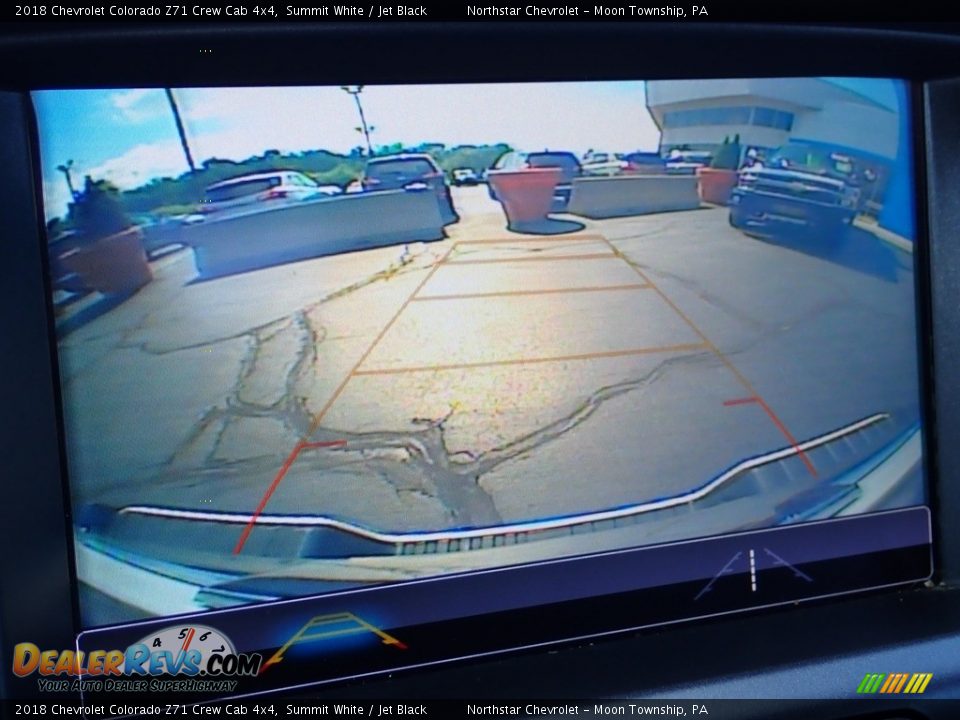 2018 Chevrolet Colorado Z71 Crew Cab 4x4 Summit White / Jet Black Photo #30