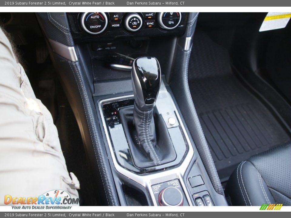 2019 Subaru Forester 2.5i Limited Crystal White Pearl / Black Photo #21