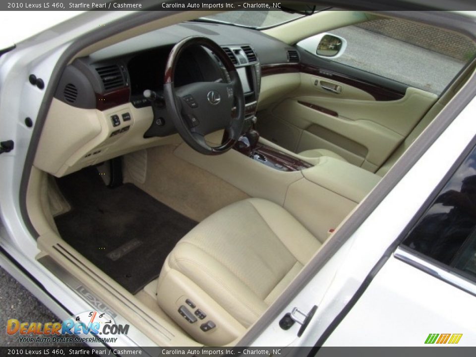 2010 Lexus LS 460 Starfire Pearl / Cashmere Photo #17
