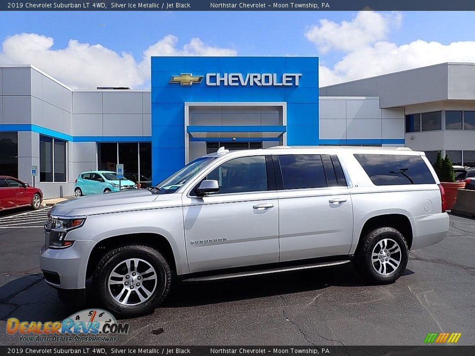 2019 Chevrolet Suburban LT 4WD Silver Ice Metallic / Jet Black Photo #1