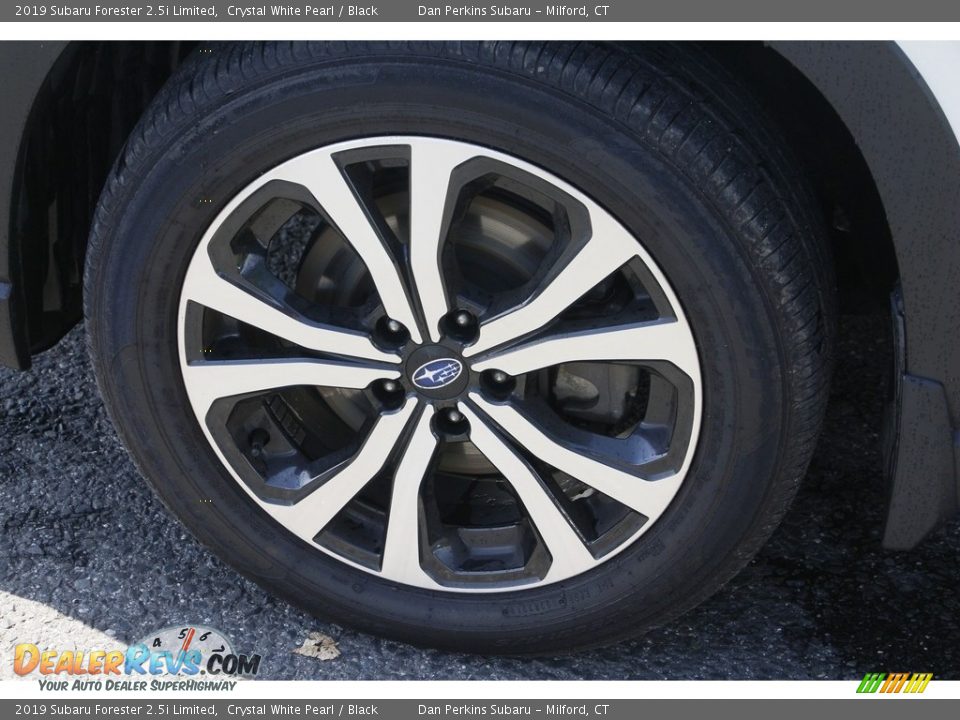 2019 Subaru Forester 2.5i Limited Crystal White Pearl / Black Photo #23