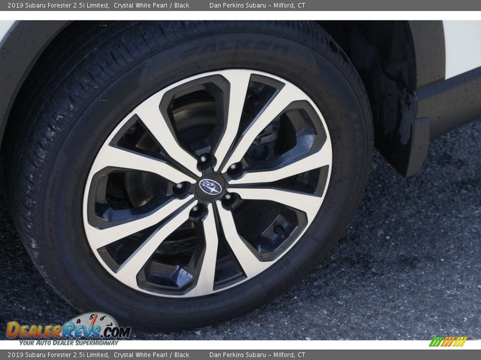 2019 Subaru Forester 2.5i Limited Crystal White Pearl / Black Photo #24