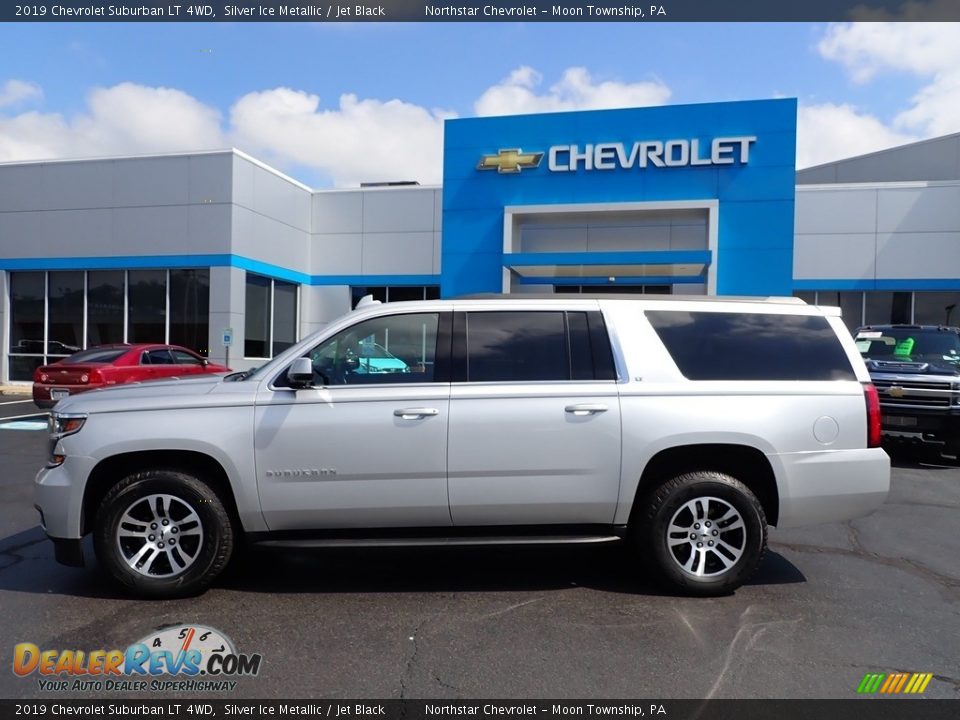 2019 Chevrolet Suburban LT 4WD Silver Ice Metallic / Jet Black Photo #3