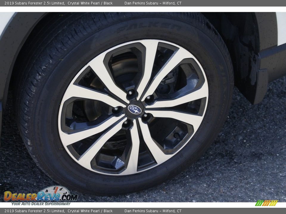 2019 Subaru Forester 2.5i Limited Crystal White Pearl / Black Photo #25
