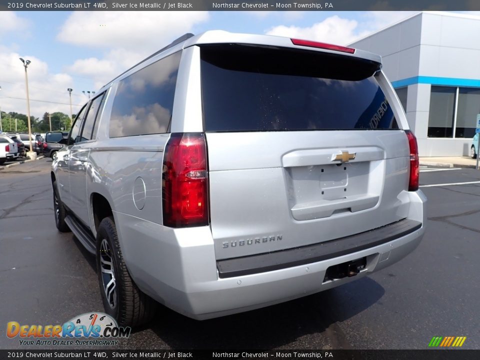 2019 Chevrolet Suburban LT 4WD Silver Ice Metallic / Jet Black Photo #5