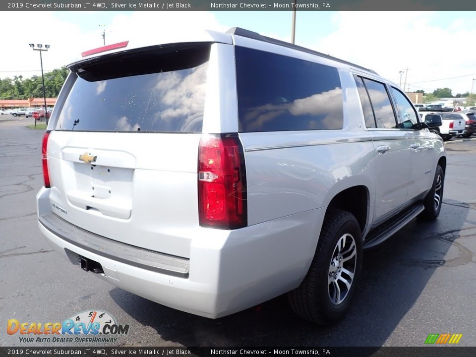 2019 Chevrolet Suburban LT 4WD Silver Ice Metallic / Jet Black Photo #8