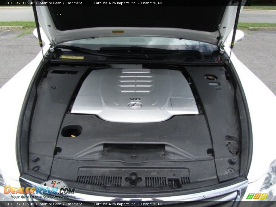 2010 Lexus LS 460 Starfire Pearl / Cashmere Photo #26