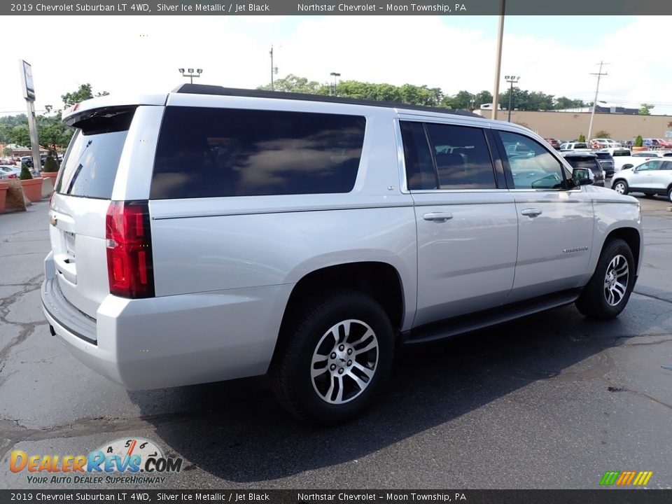 2019 Chevrolet Suburban LT 4WD Silver Ice Metallic / Jet Black Photo #9