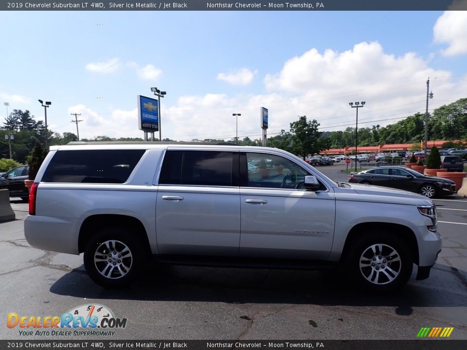 2019 Chevrolet Suburban LT 4WD Silver Ice Metallic / Jet Black Photo #10