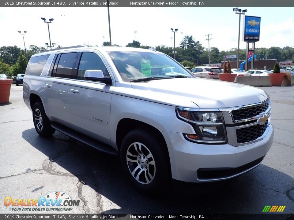 2019 Chevrolet Suburban LT 4WD Silver Ice Metallic / Jet Black Photo #11