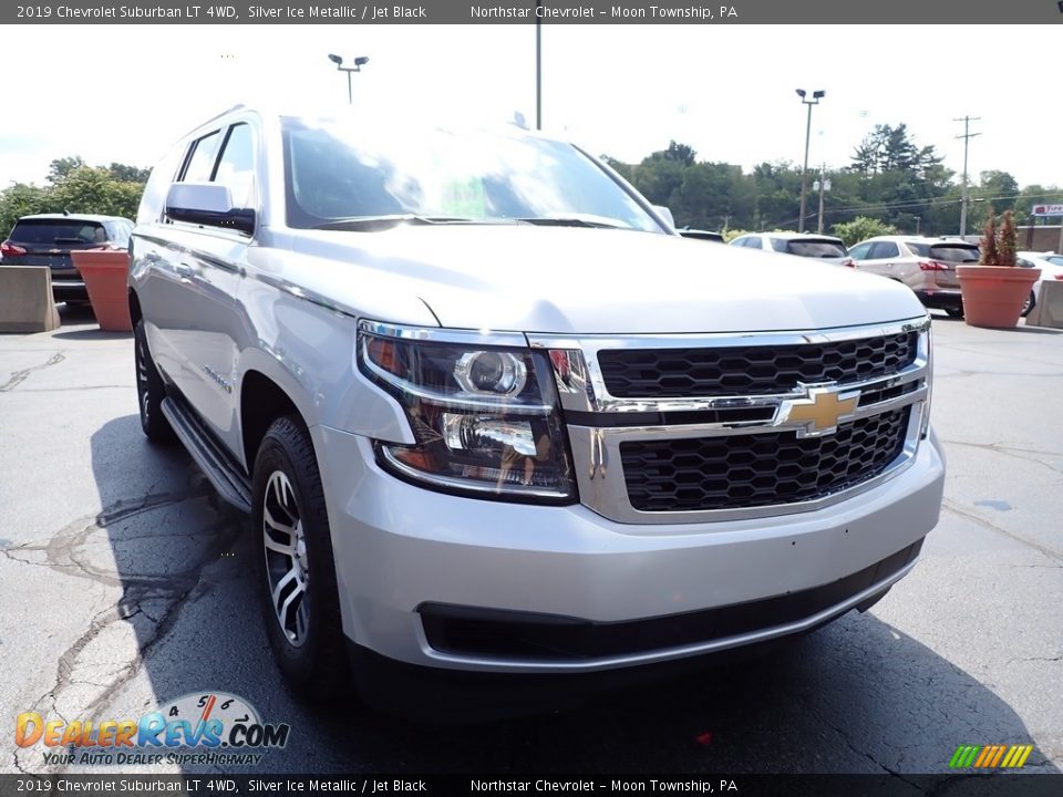 2019 Chevrolet Suburban LT 4WD Silver Ice Metallic / Jet Black Photo #12