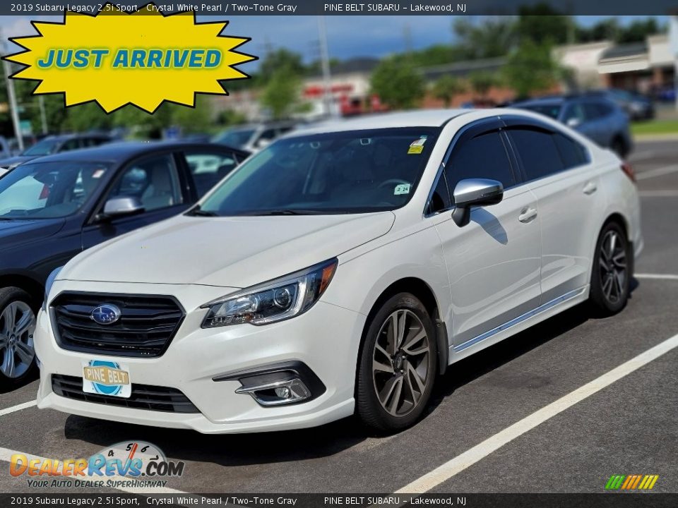 2019 Subaru Legacy 2.5i Sport Crystal White Pearl / Two-Tone Gray Photo #1