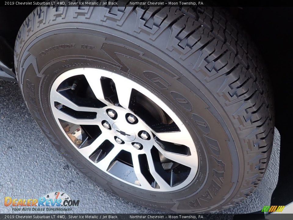 2019 Chevrolet Suburban LT 4WD Silver Ice Metallic / Jet Black Photo #14