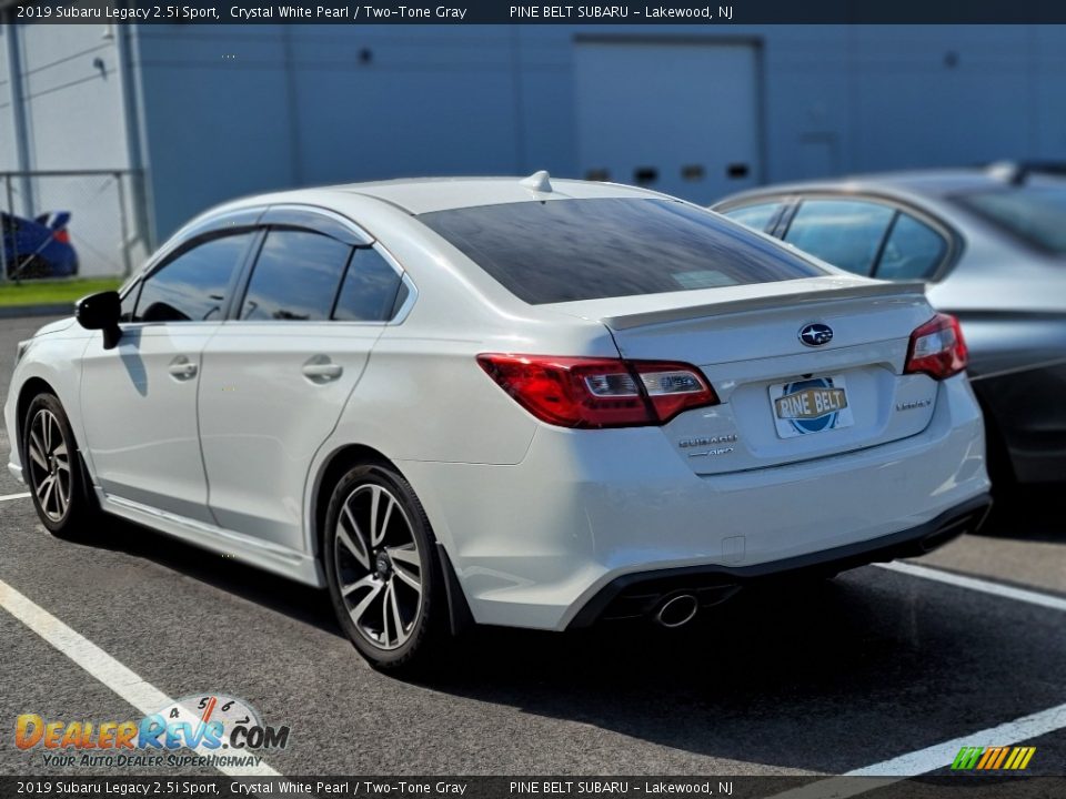 2019 Subaru Legacy 2.5i Sport Crystal White Pearl / Two-Tone Gray Photo #5