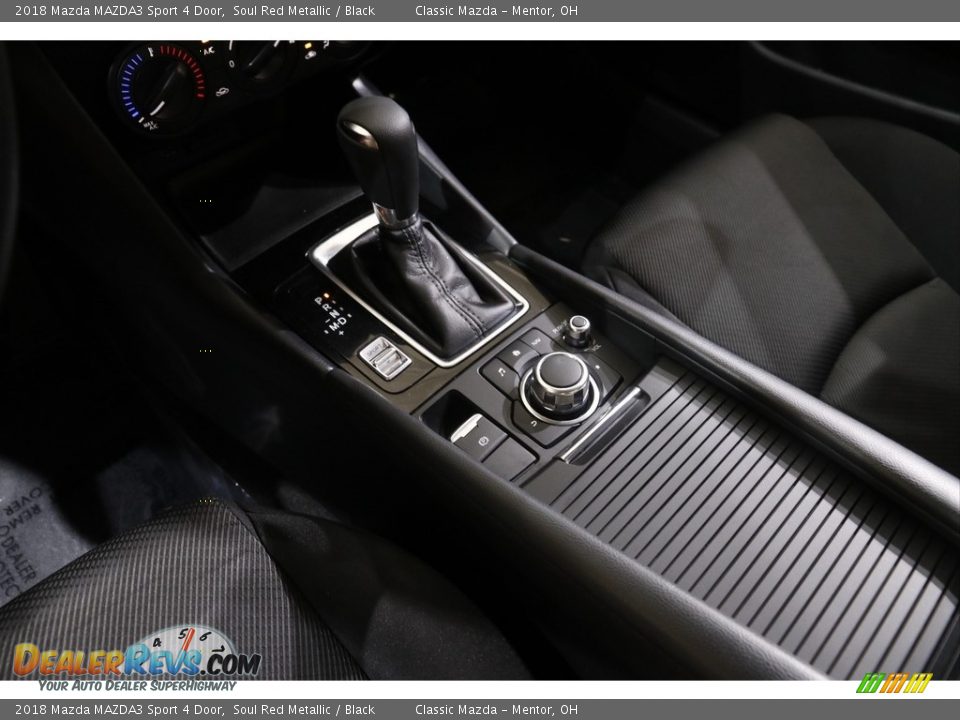 2018 Mazda MAZDA3 Sport 4 Door Soul Red Metallic / Black Photo #12
