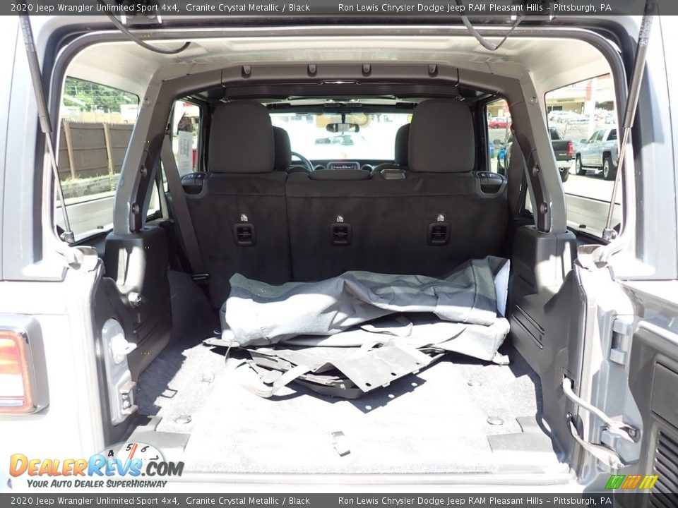 2020 Jeep Wrangler Unlimited Sport 4x4 Granite Crystal Metallic / Black Photo #5