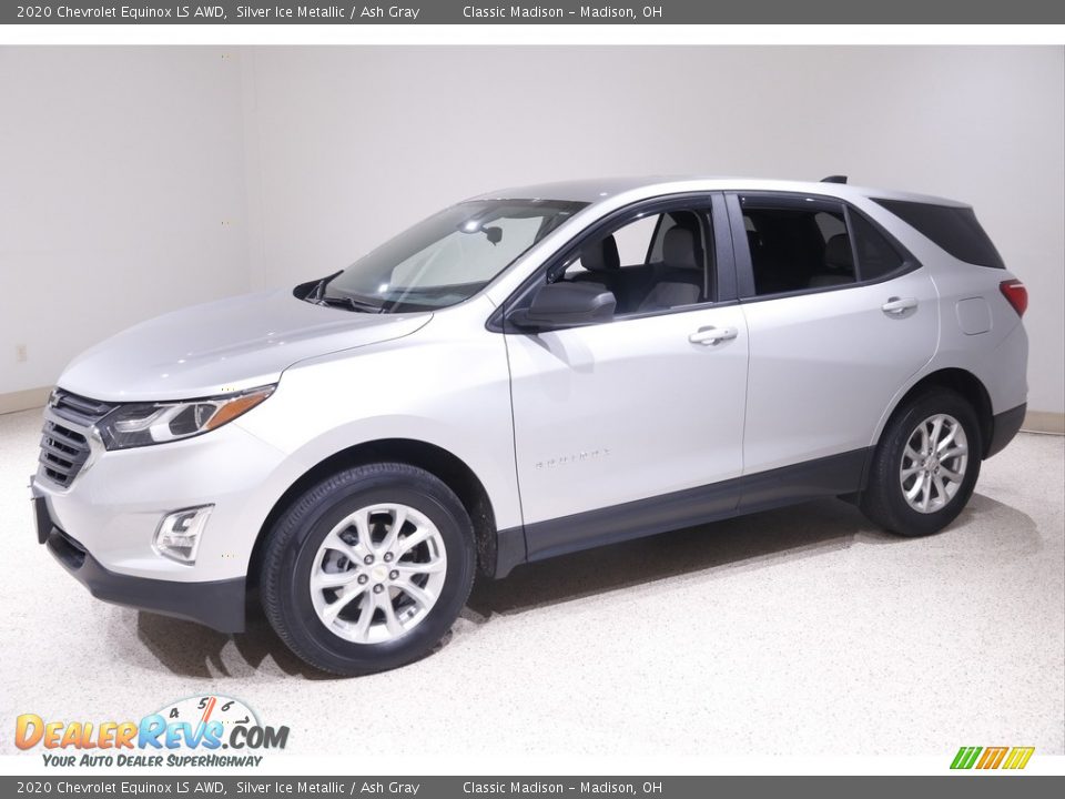 2020 Chevrolet Equinox LS AWD Silver Ice Metallic / Ash Gray Photo #3