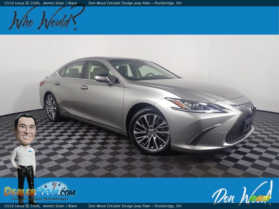 2019 Lexus ES 300h Atomic Silver / Black Photo #1